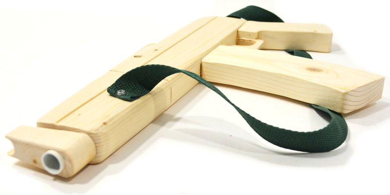 автомат аксу из дерева