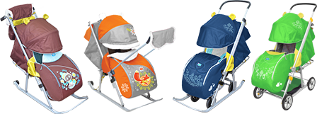 Санки коляски Ника Детям Санки коляски Ника Детям