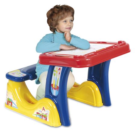 Детская пластиковая парта Дошкольника