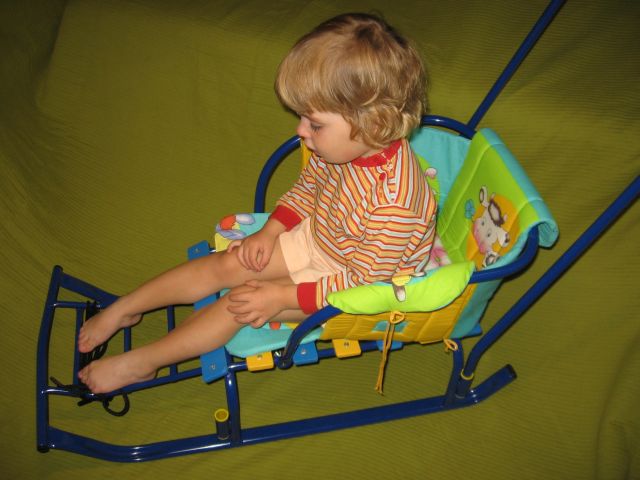 Детские санки с перекидной ручкой Умка 5 У5 Арт. 485 Детские санки с перекидной ручкой Умка 5 У5 Арт. 485