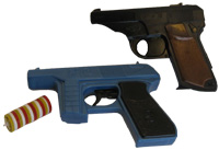 Детский пистолет с пульками Детский пистолет с пульками