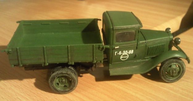 Модель для склеивания грузовика Газ-АА