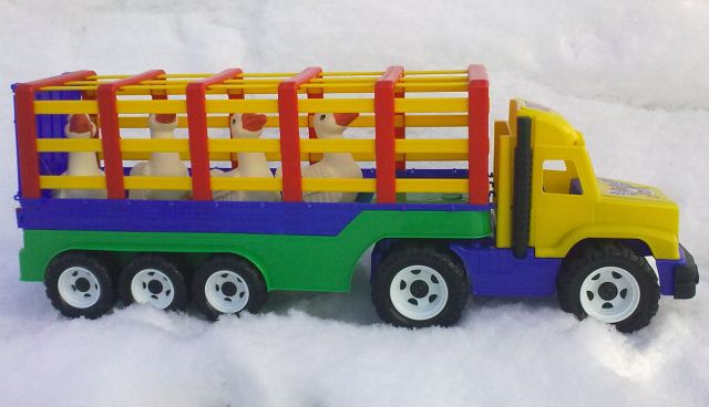 Игрушка фура без тента Магнум самосвал Магнум 4307