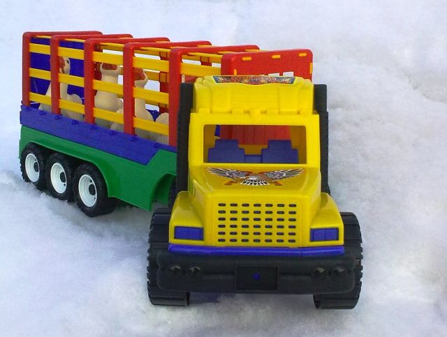 Игрушка фура без тента Магнум самосвал Магнум 4307