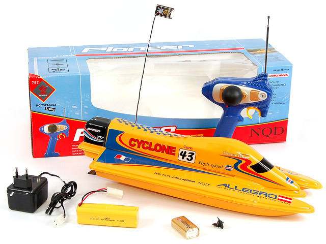 Радиоуправляемый Катамаран NQD Allegro Cyclone Радиоуправляемый Катамаран NQD Allegro Cyclone