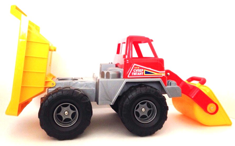самосвал с ковшом супергигант