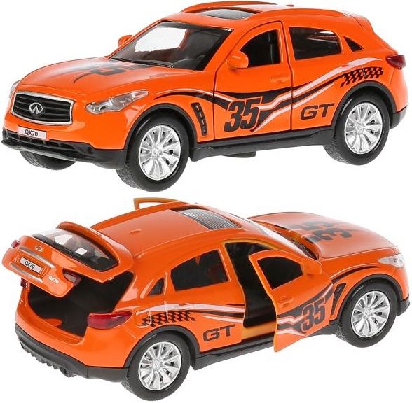 Игрушечная спортивная машинка Infiniti QX70 12 см
