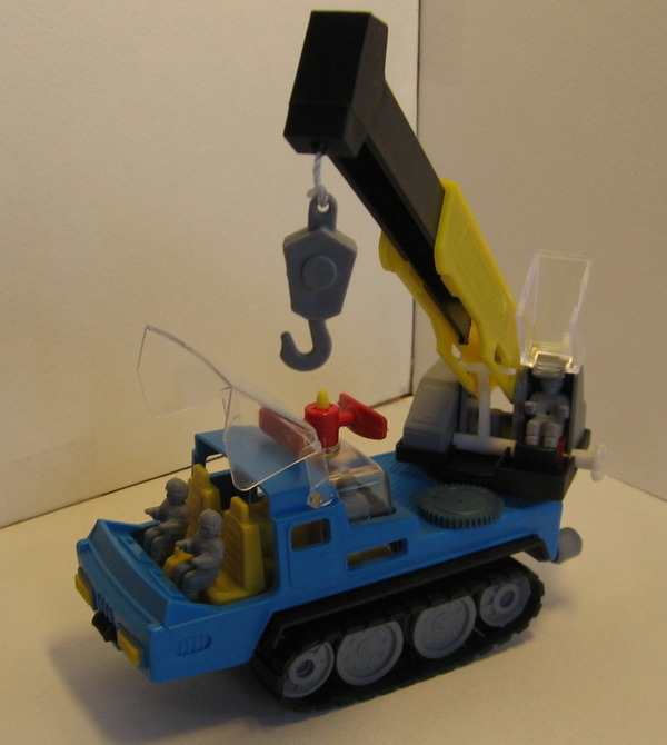 Игрушка автокран гусеничный