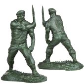 Игрушечный солдатик ВДВ десантник с ножом Игрушечный солдатик ВДВ десантник с ножом