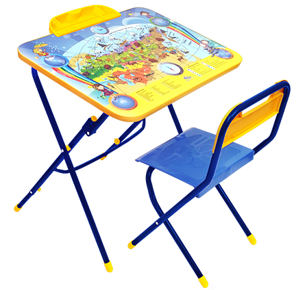 Складная стол-парта с пеналом Умничка Познаем мир Арт. КПУ3