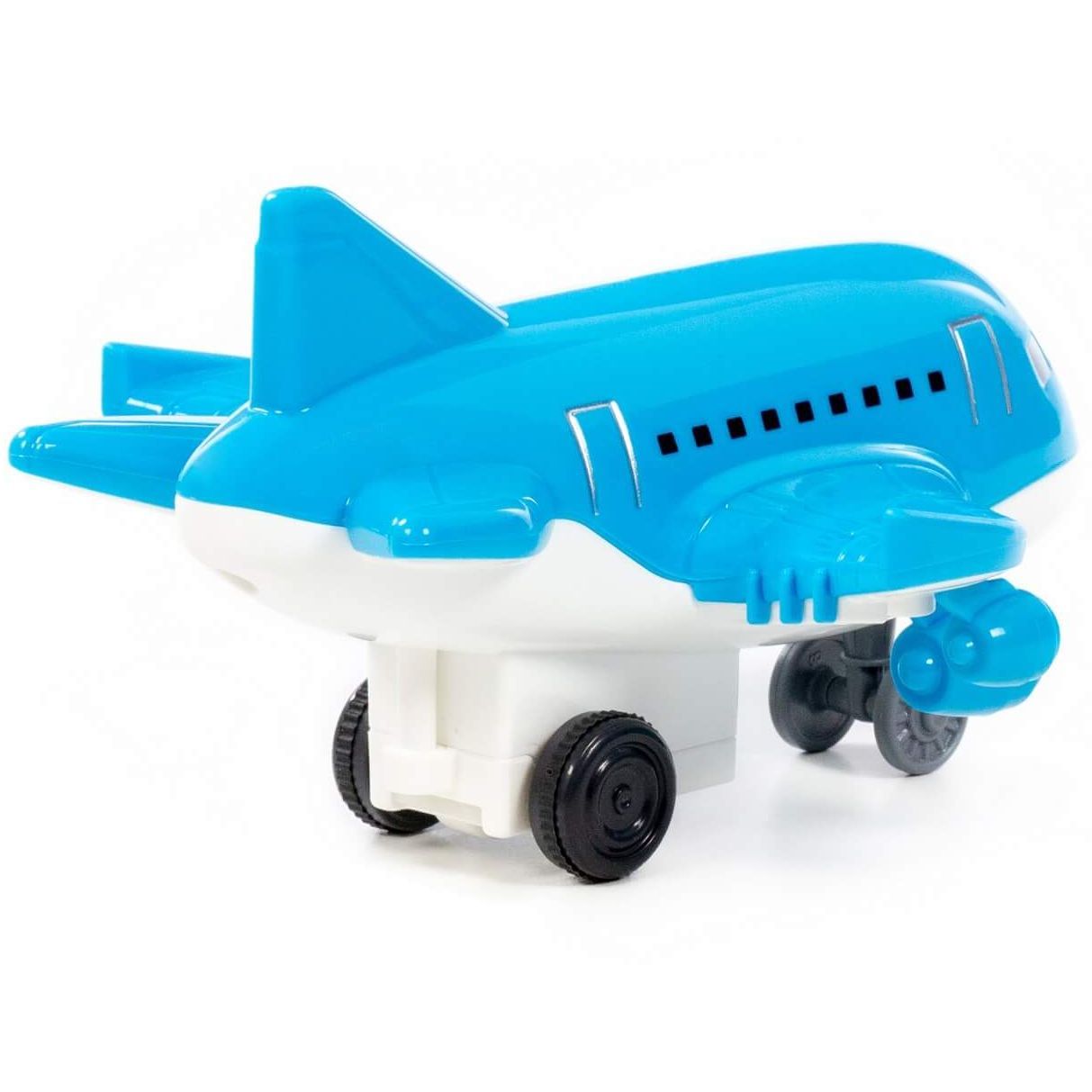 Игрушка пассажирский самолет - 15,8 см динамо-инерционный моторчик  Полесье