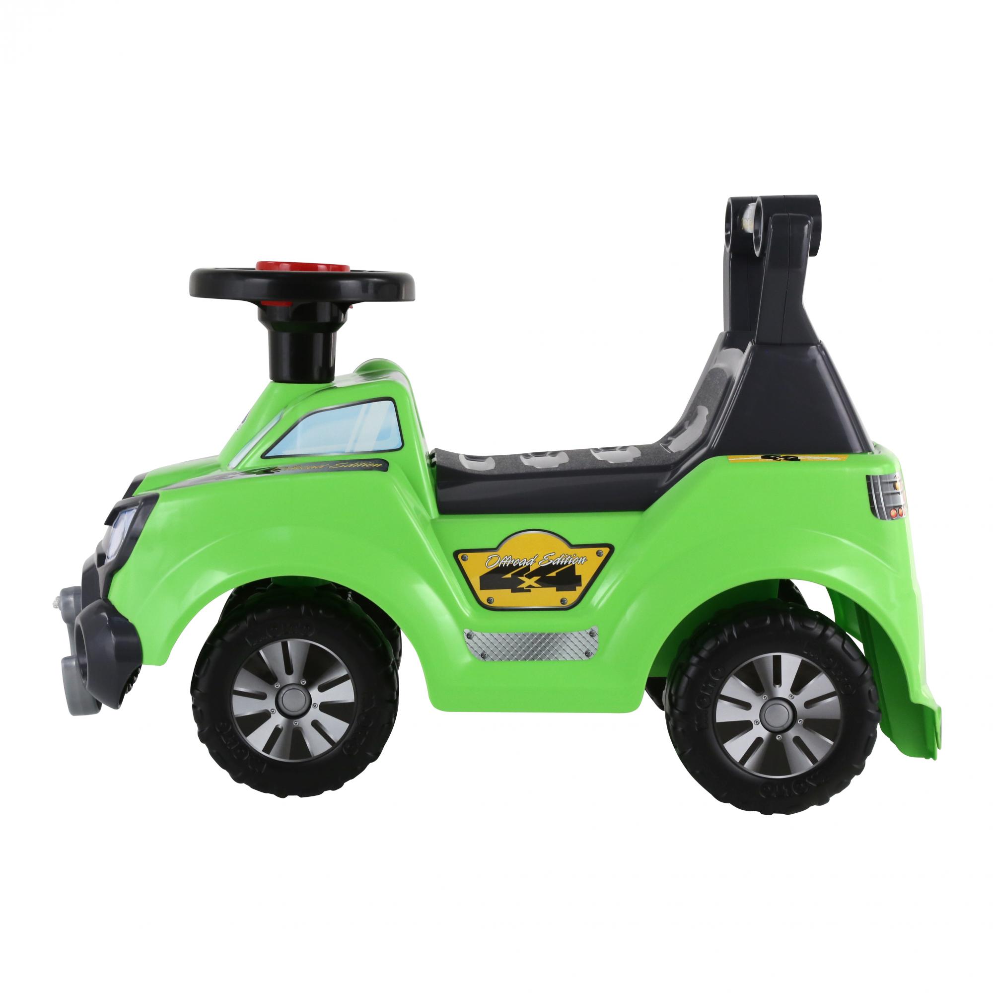 Каталка джип Сокол салатовый