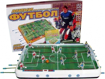 Мини настольный футбол. Настольная игра мини футбол.
