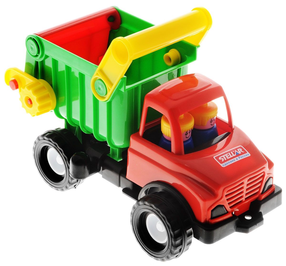 Машинка самосвал с человечками - 24 см Машинка самосвал с человечками - 24 см