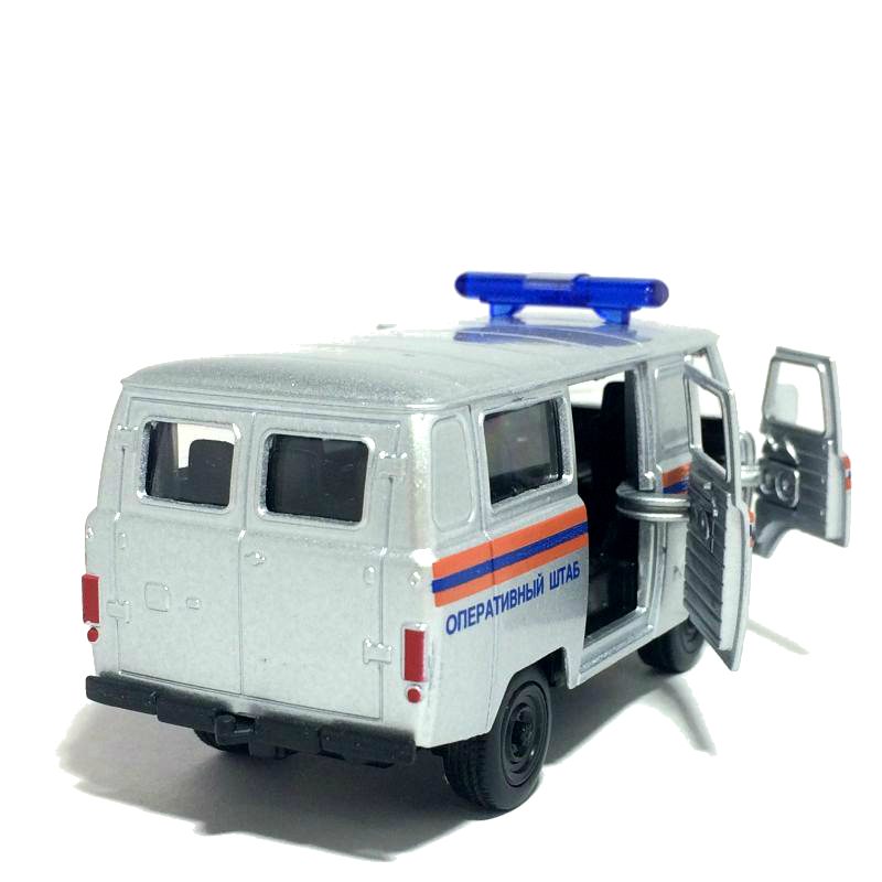 Игрушечная машинка УАЗ буханка мчс 8,5 см