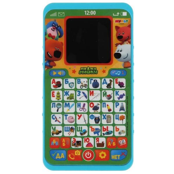 Развивающий телефон «Ми-ми-мишки. Азбука-Викторина» с экраном Развивающий телефон «Ми-ми-мишки. Азбука-Викторина» с экраном