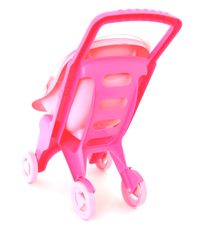 Игрушечная коляска Pink Line 2x1