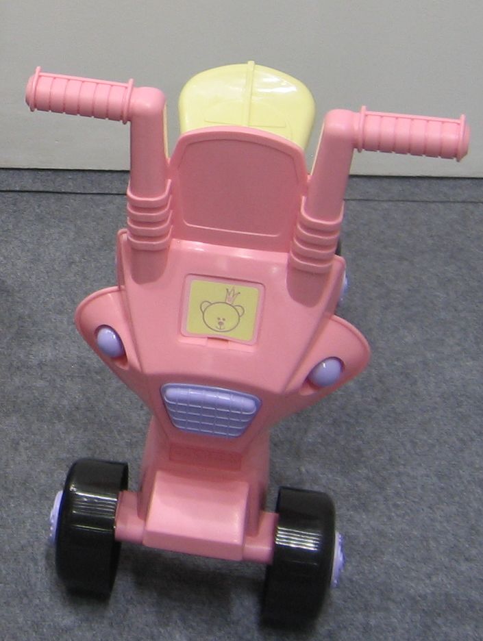 Каталка Мишка огонек детская.