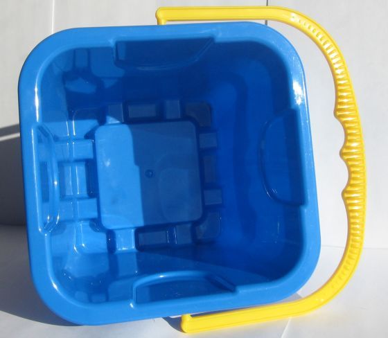 Набор из 3-х средних ведерок крепость Полесье 15,8х14х11 см, 2 литра