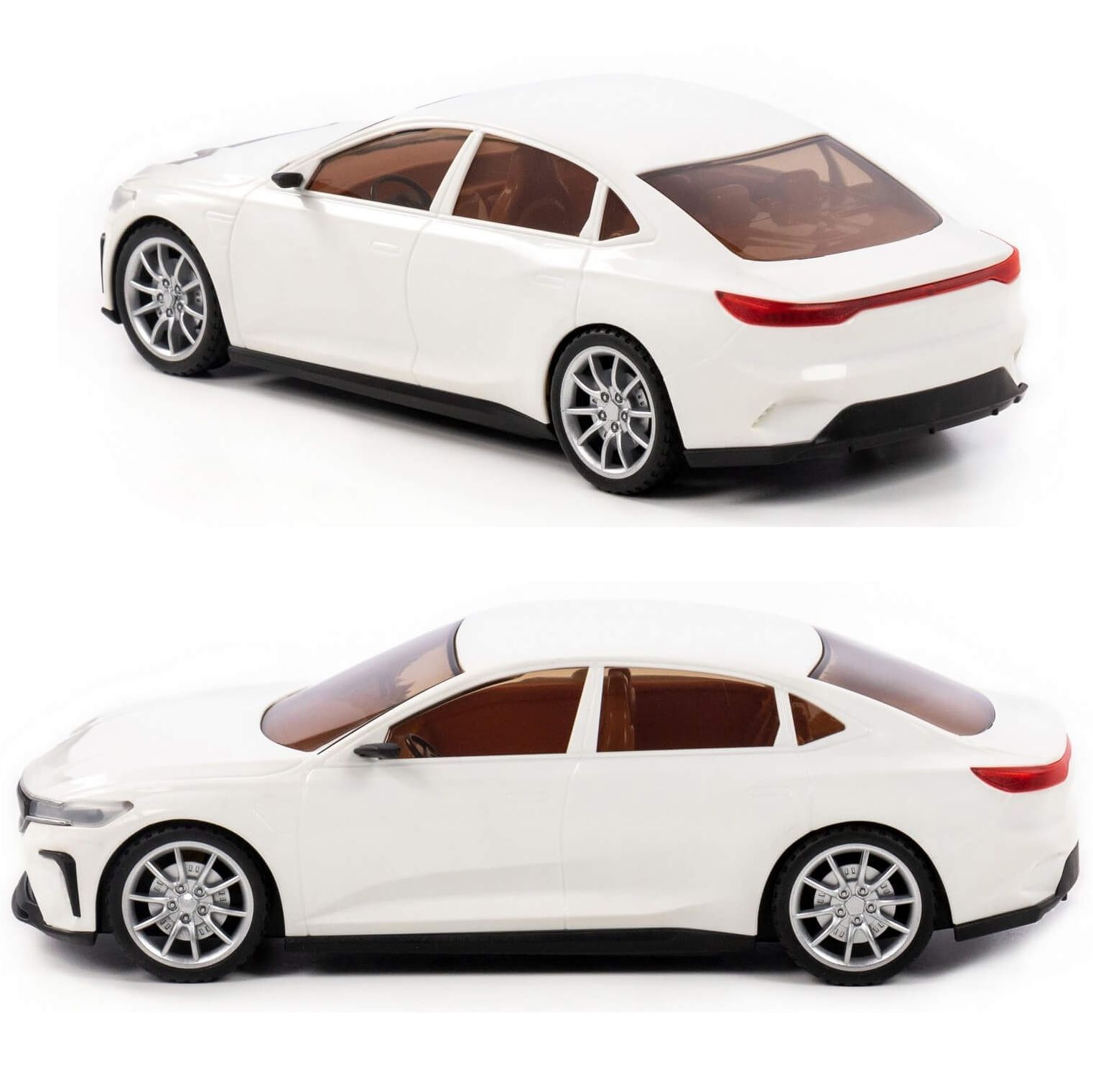 Игрушечный инерционный легковой автомобиль Полесье седан Элит-Платинум - 27,5 см белый Игрушечный инерционный легковой автомобиль Полесье седан Элит-Платинум - 27,5 см белый