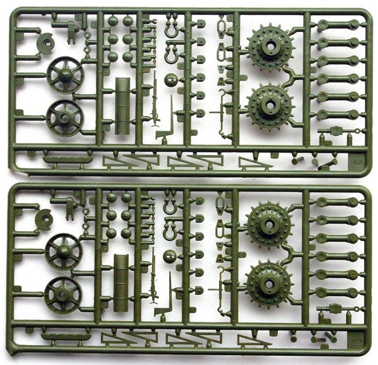Сборная модель танка КВ 2