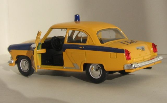 Волга игрушечная. ГАЗ-21 Милиция СССР