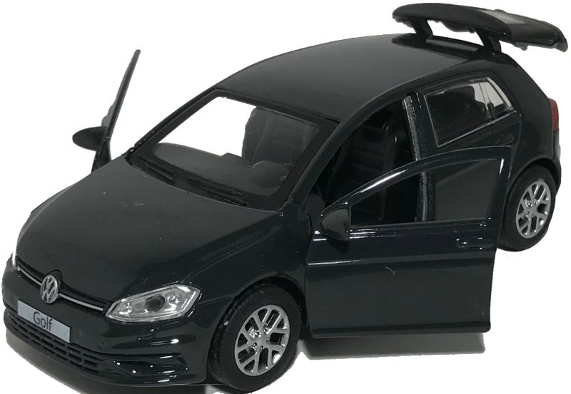 Игрушечная машинка Volkswagen Golf чёрная