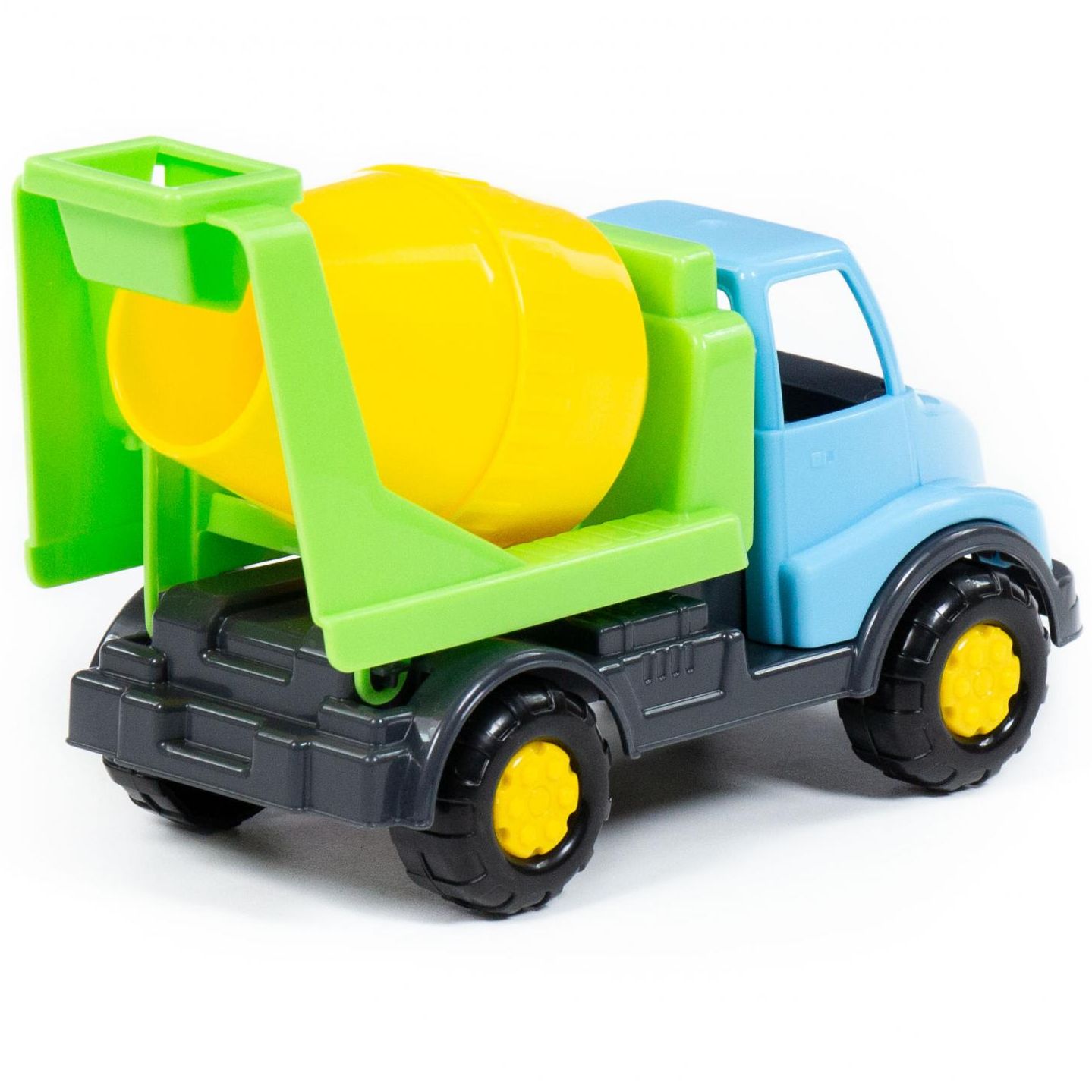 Игрушечный автомобиль-бетоновоз "Кнопик" синий