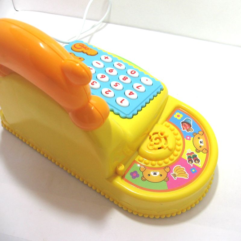 Касса детская со сканером и забавным медвежонком