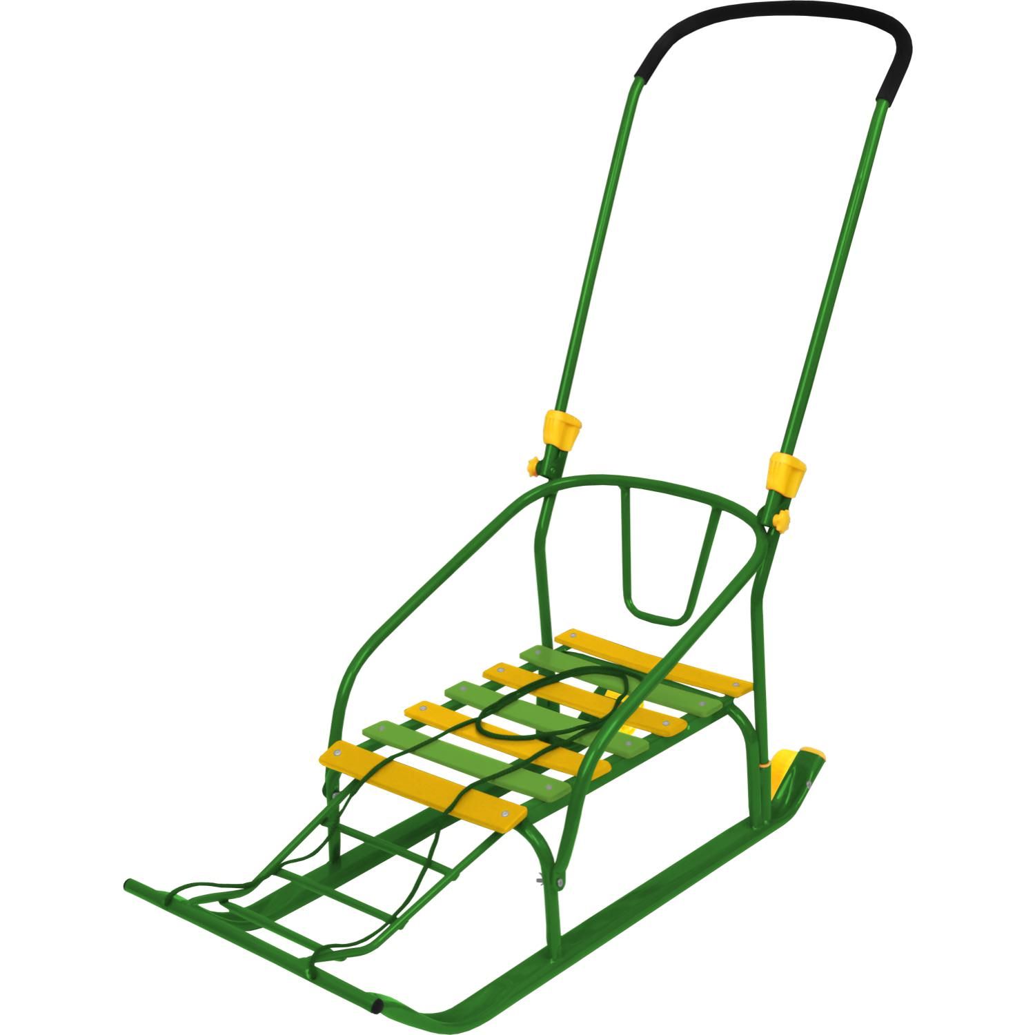 Санки со складной ручкой Тимка 6 Комфорт