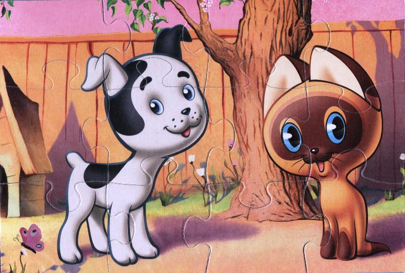 Пазлы Союзмультфильм Котенок Гав