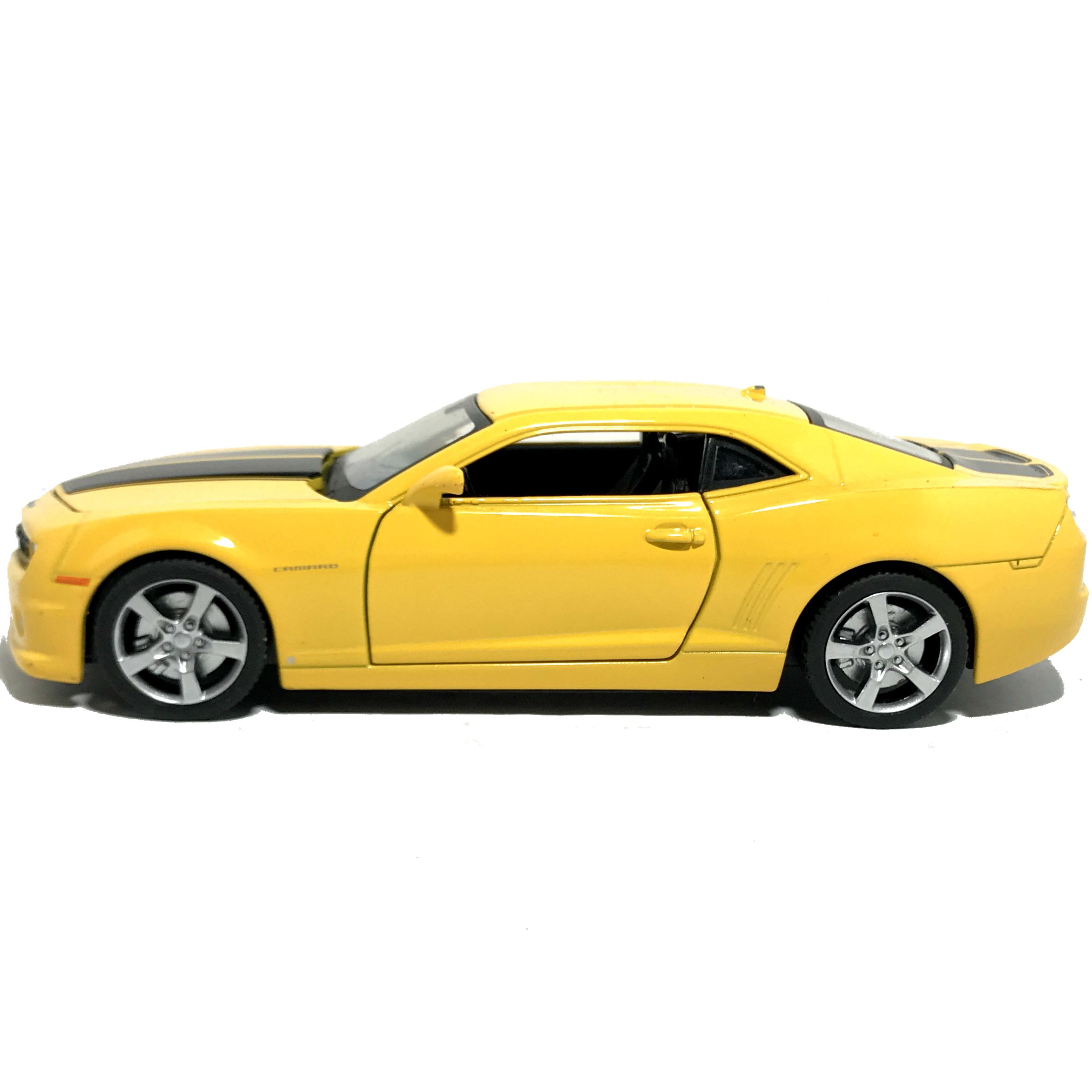 Игрушечная машинка Chevrolet Camaro желтая 