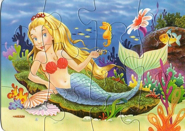 Maxi Puzzle Castorland 4 Русалочка Арт. 04010