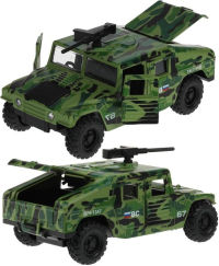 Игрушечная машинка Армейский внедорожник Hummer H1 12 см Игрушечная машинка Армейский внедорожник Hummer H1 12 см