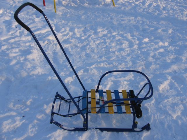 Санки Умка 5 Комфорт с колесиками