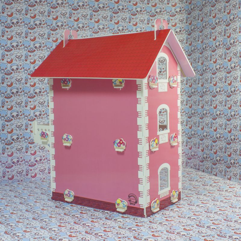 Кукольный домик с балконом Кукольный домик с балконом