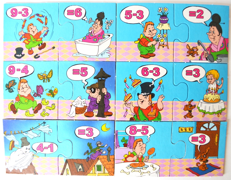 Методика обучения счету. Считалочка с Карлсоном