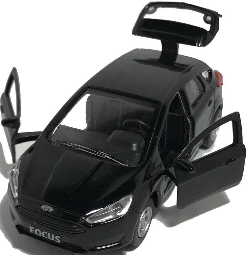 Игрушечная машинка Ford Focus чёрная