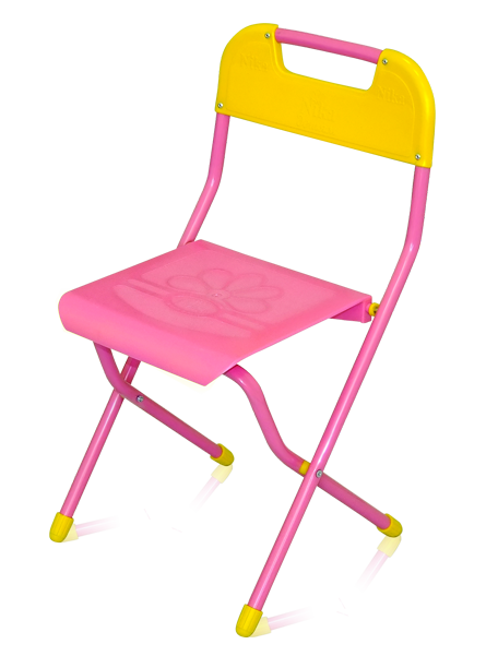 Стул пластиковый детский. Складной детский стульчик для детского сада.