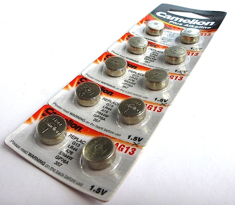 Батарейки таблетки Camelion G13