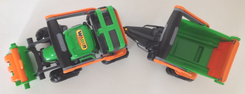 ГрипТракт трактор-погрузчик с полуприцепом