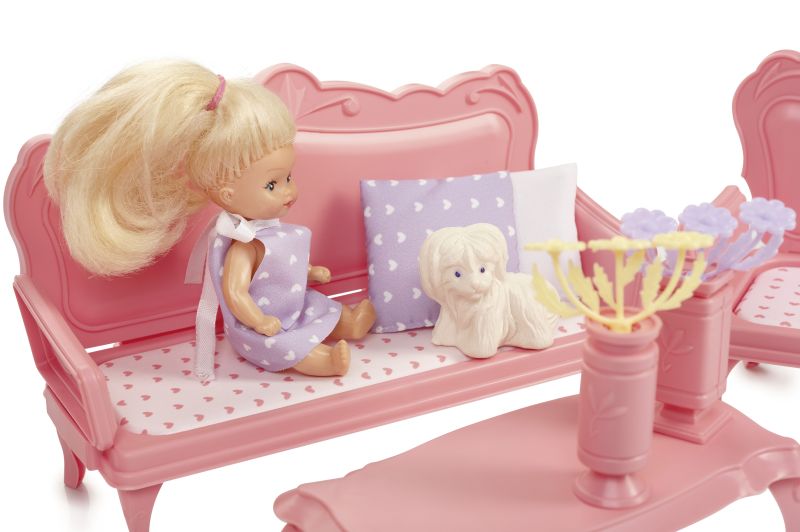 Игрушечная мебель для кукол. Купить мебель для кукольного дома.