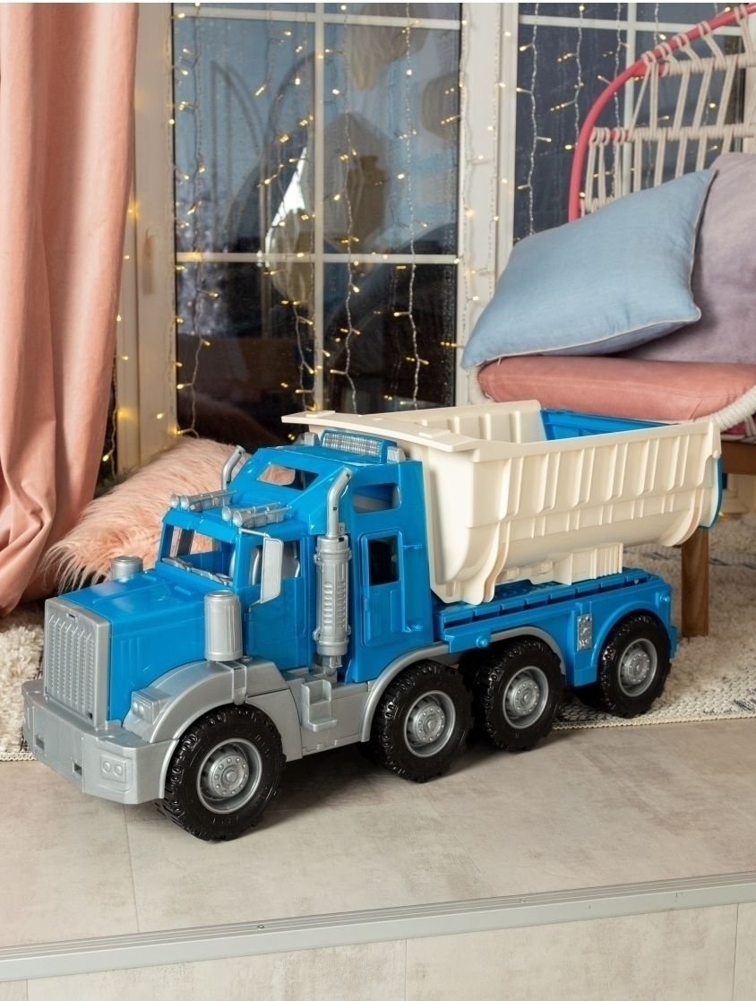 Огромный самосвал (86 см), в котором можно возить ребенка