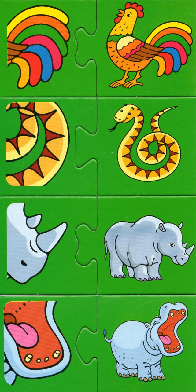 Картинки ассоциации для детей Найди животное