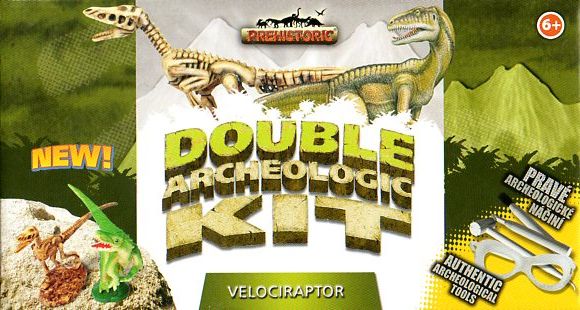 Детский археологический набор Велоцераптор Детский археологический набор Велоцераптор