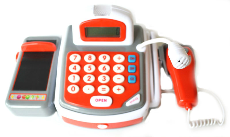 Кассовый аппарат. Касса со сканером и калькулятором