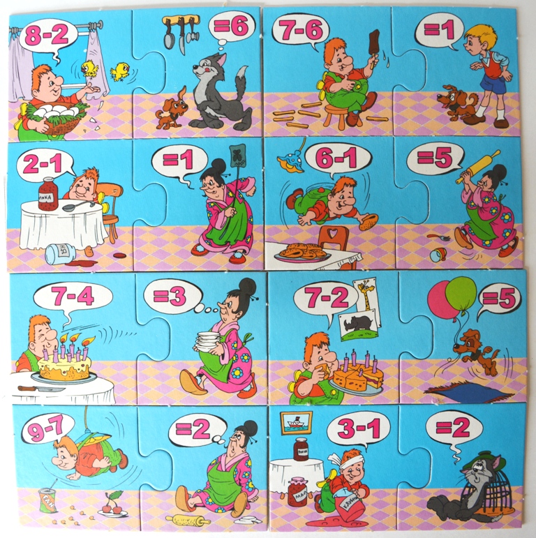 Методика обучения счету. Считалочка с Карлсоном