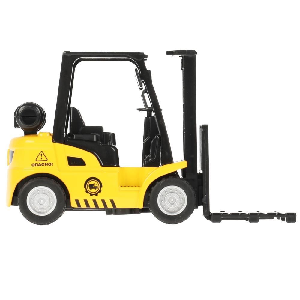 Игровой набор- машинка фура МАЗ - 47 см - автопогрузчик  Полесье  инерция, свет, звук