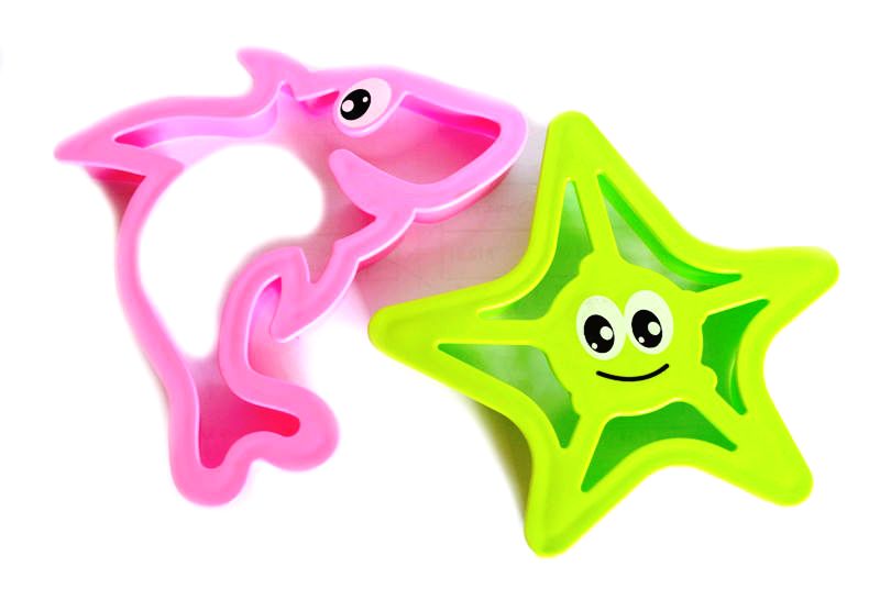 Формочки для песка и снега Морские обитатели