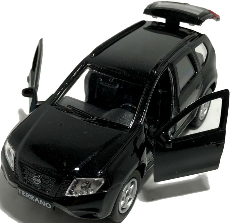 Игрушечная машинка Nissan Terraro чёрная